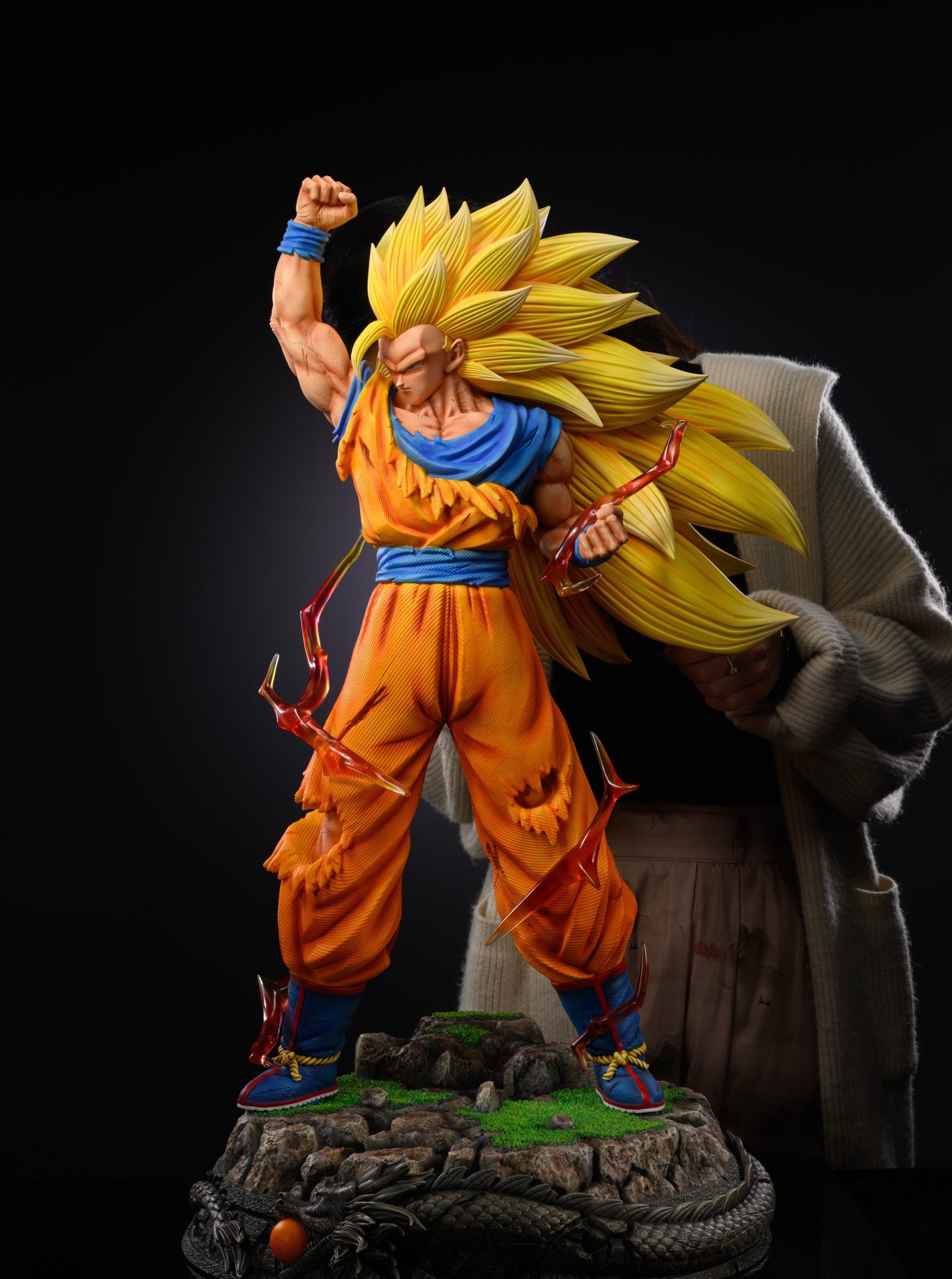 70cm Studio – Dragon Ball Standing Door God Series #2 Super Saiyan
