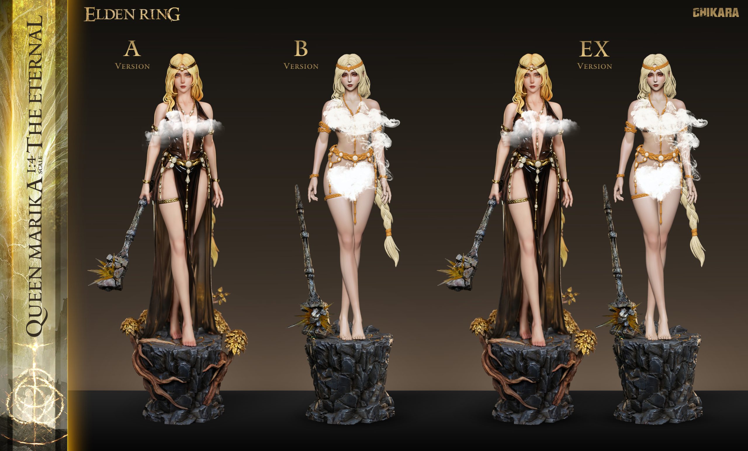 Elden Ring Queen Marika フィギュア フィギュア専門店 -ソダチトイズ / CROWN STUDIO Elden Ring