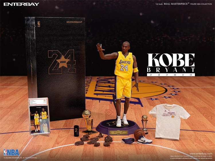 ENTERBAY Studio – RM-1098 1/6 Kobe Bryant Wax Figure Level
