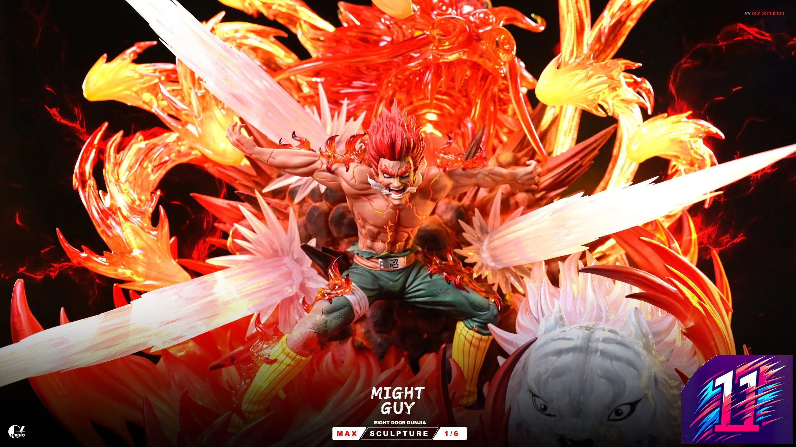 GZ Studio – Azure Beast Eight Gates's Might Guy Naruto - elevenGK