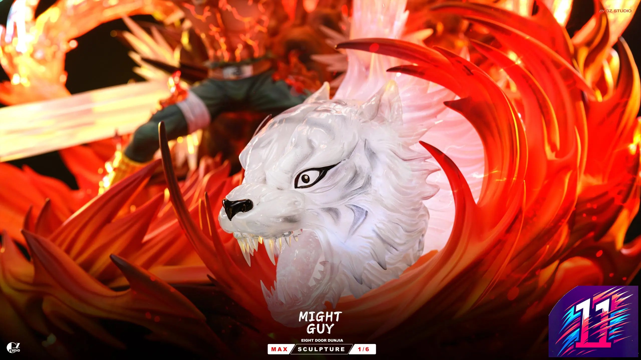 GZ Studio – Azure Beast Eight Gates's Might Guy Naruto - elevenGK