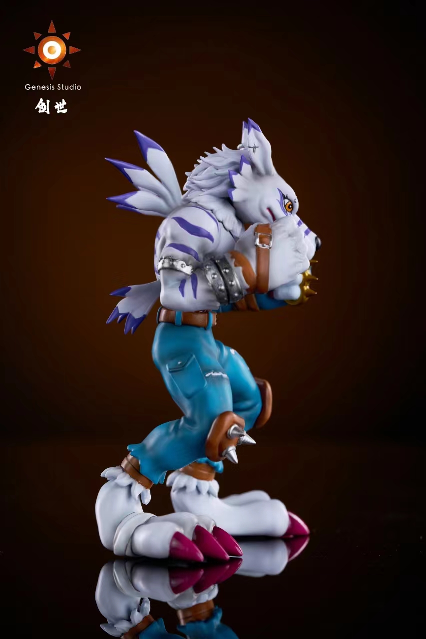 デジモン GENESIS-STUDIO リリモン フィギュア Genesis Studio – Digimon Were Garurumon - elevenGK Anime