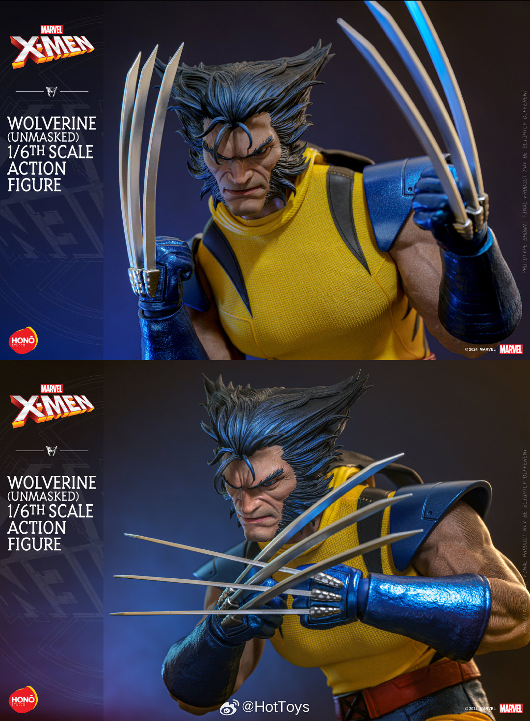 HONŌ Studio – Marvel HS06 X-Men Wolverine (No Mask Version