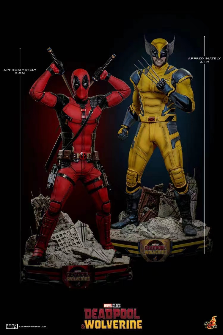 2025春の新作 HOTTOYS STA2401 Wolverine & Deadpool Marvel – Studio その他