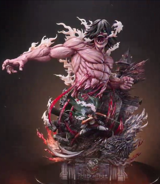 Attaque sur Titan le Titan blindé Eren Jager Anime ction
