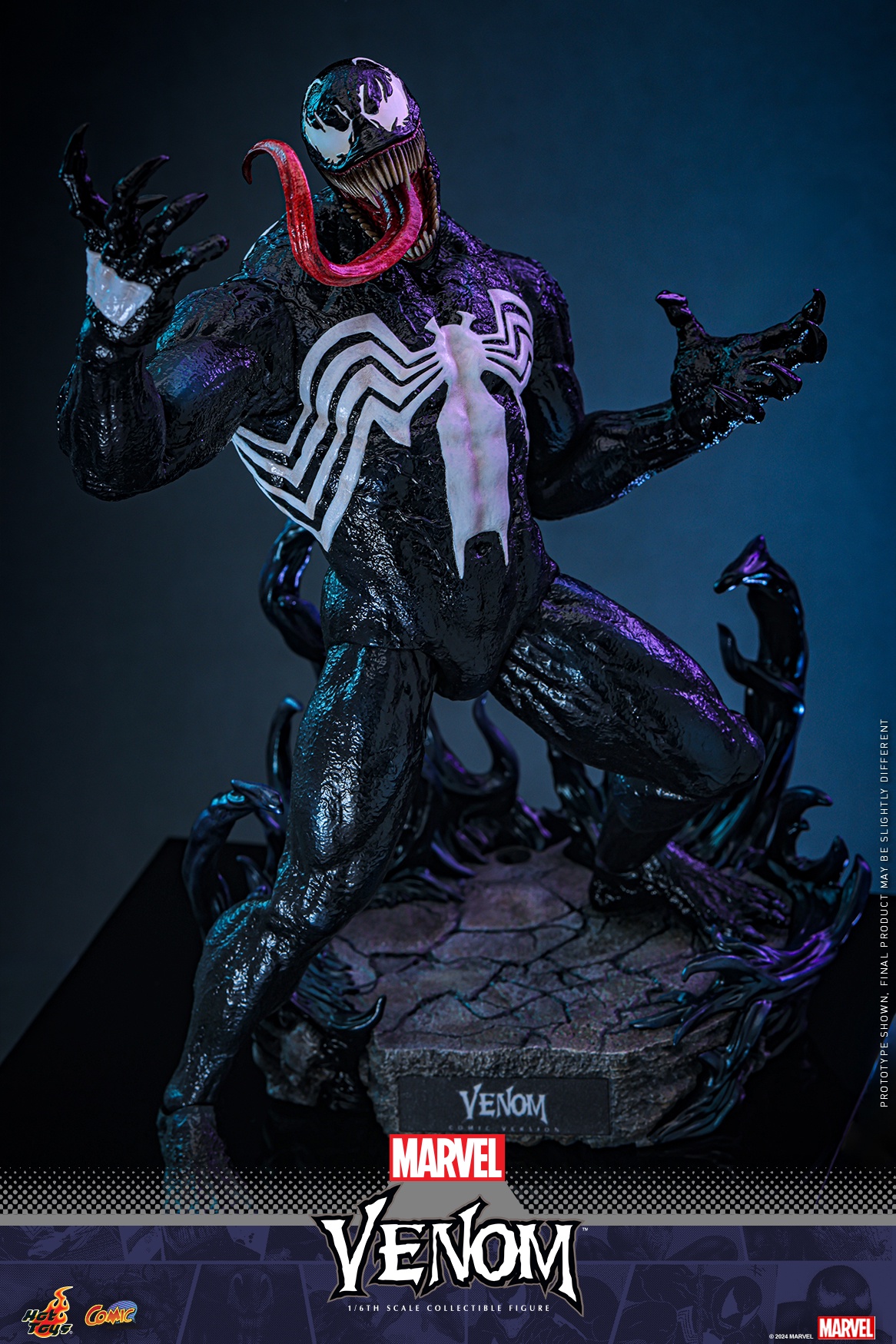 Hottoys Studio – Marvel Comics Venom 1/6 scale collectible