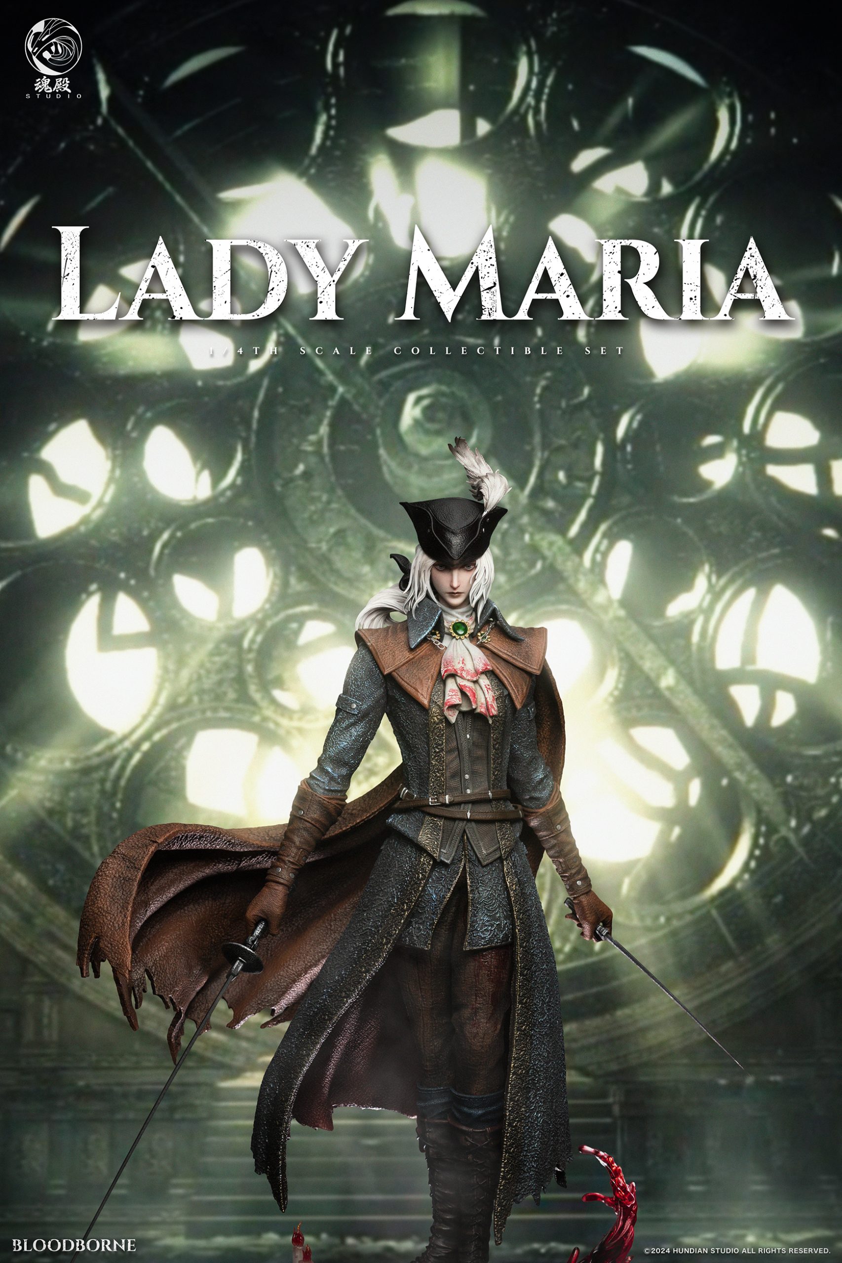 ブラッドボーン マリア 魂殿 HunDian Bloodborne HunDian Studio – Bloodborne Series:Lady Maria of the Astral