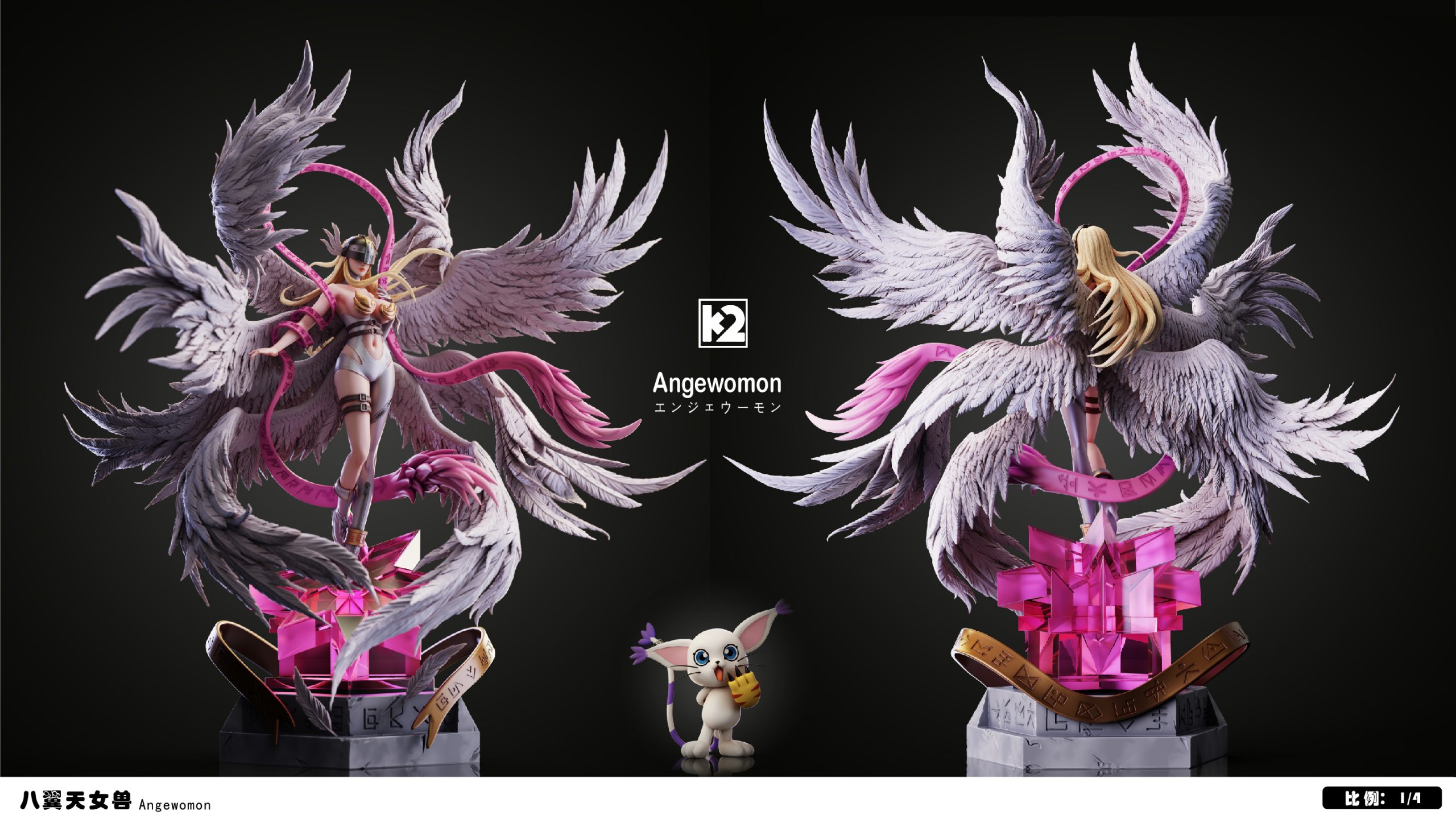 お客　NOAH STUDIO ANGEWOMON 1/4 NOAH STUDIOS angewomon 1/4 statue only 6 left ,Sold Out Soon😍
