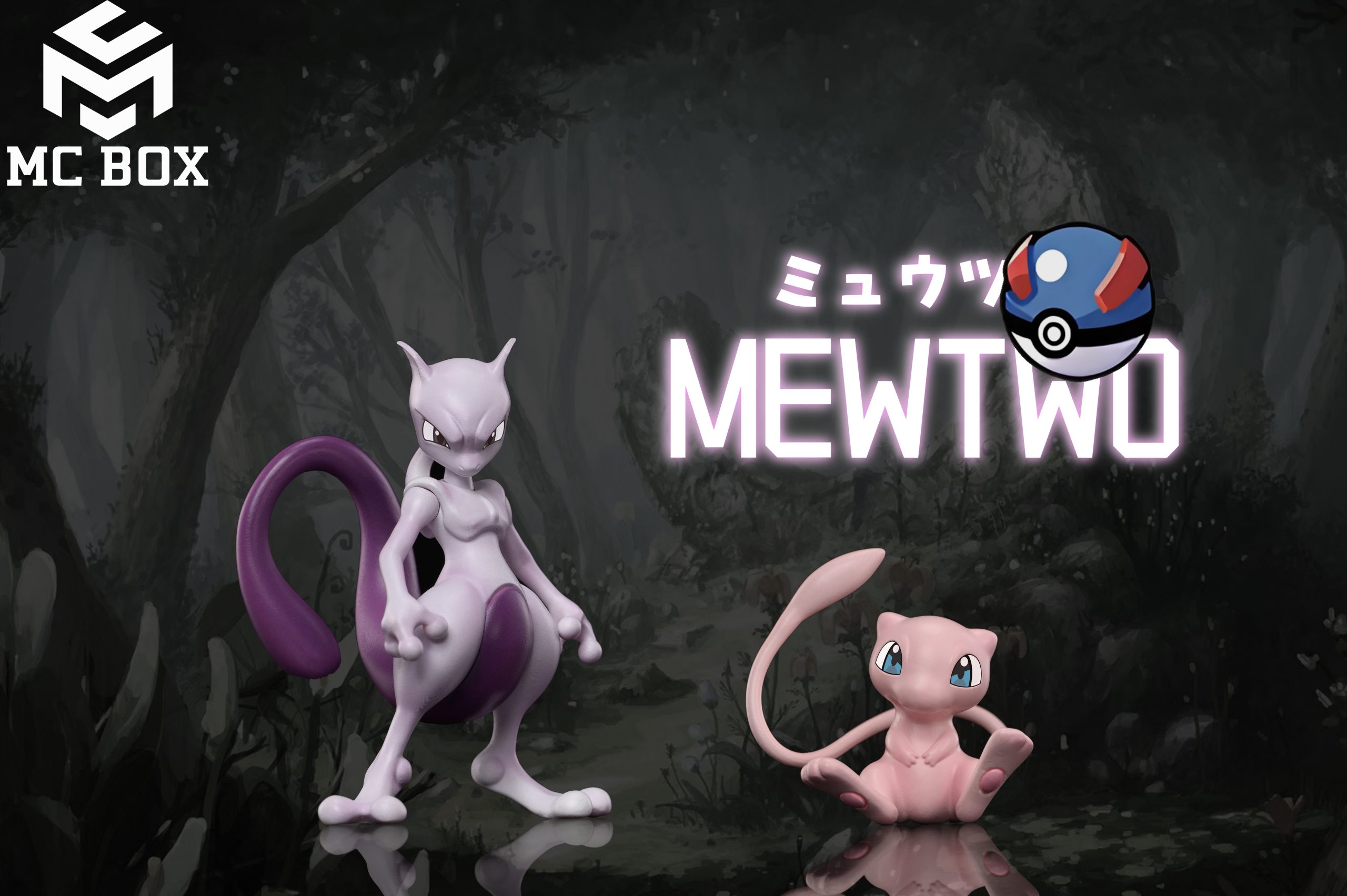 MC BOX Studio – Pokémon Mew & Mewtwo - elevenGK Anime