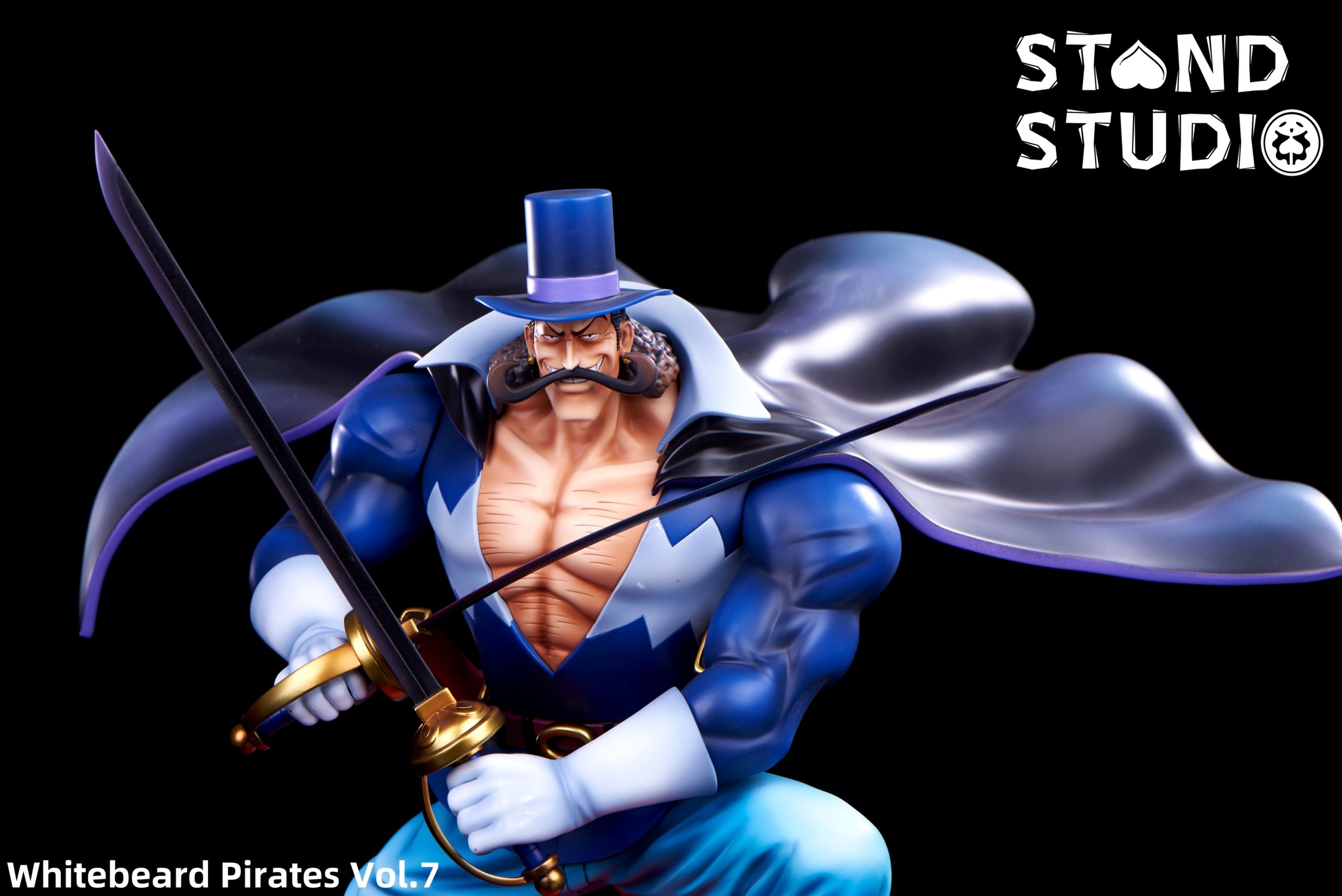 Stand Studio – One Piece Whitebeard Pirates 07 Vista