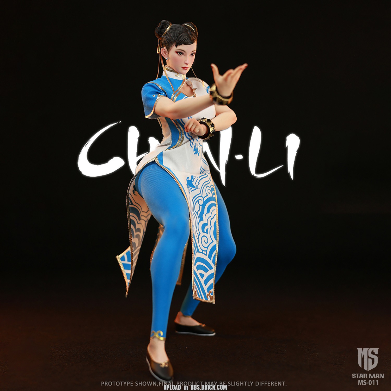 STARMAN女格闘家 Chun-li 1/6 アクションフィギュアMS-011 New STAR MAN MS-011 1/6 Female Fighter Chun-Li 12