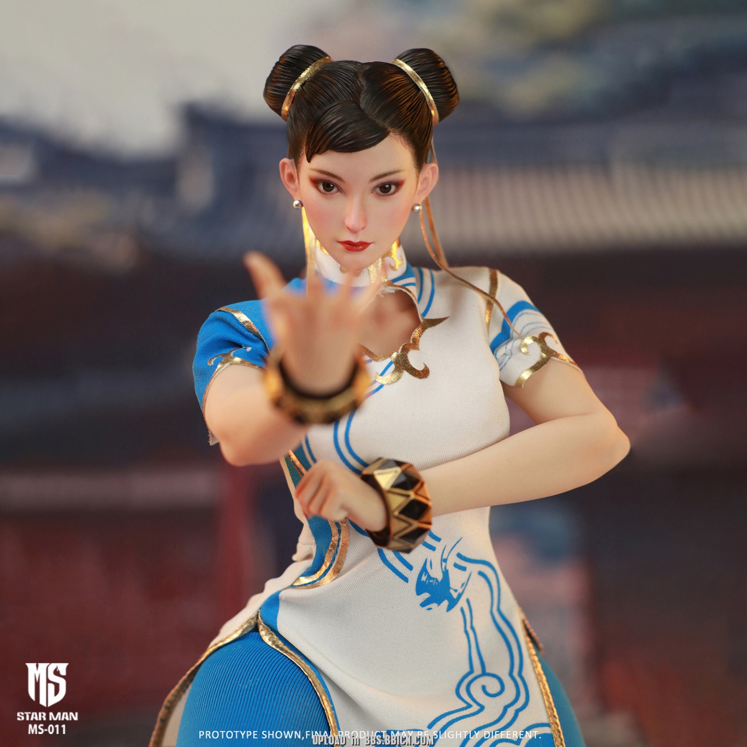 STARMAN女格闘家 Chun-li 1/6 アクションフィギュアMS-011 STAR MAN MS-011 1/6 Female Fighter Li 12
