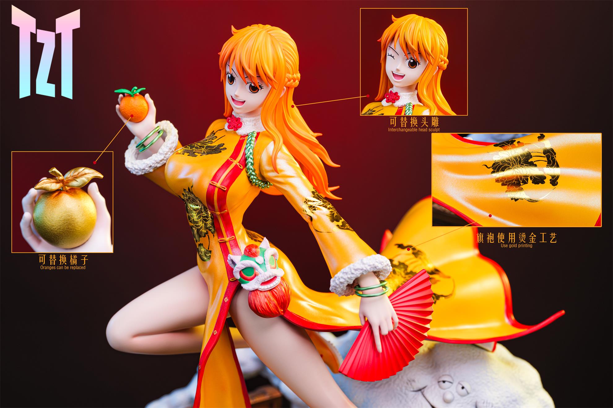 Rabis TCT-Studio ナミ TZT Studio – One Piece Celebration Series Cheongsam Nami