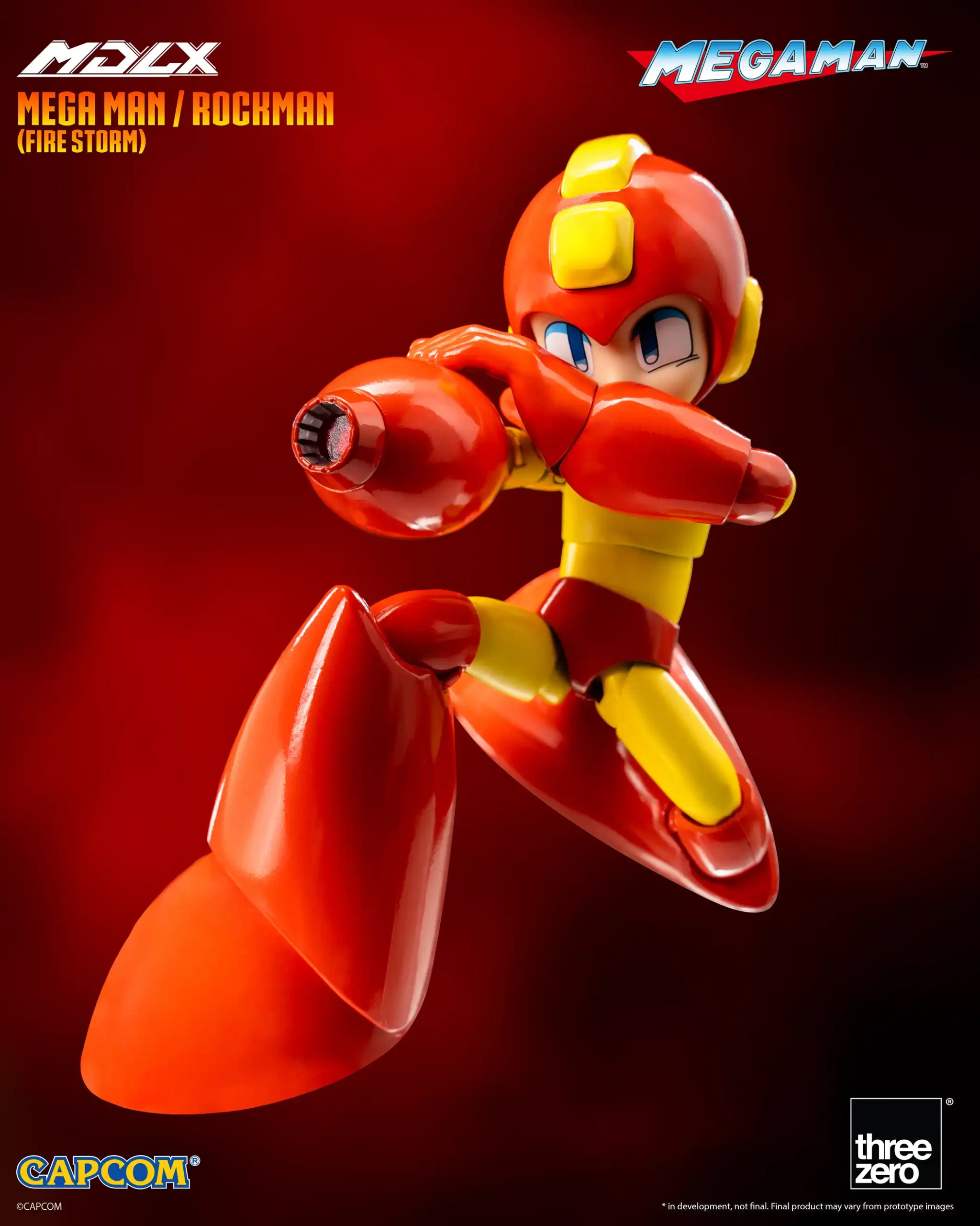 Threezero Studio – Rockman MDLX Mega Man (Fire Storm