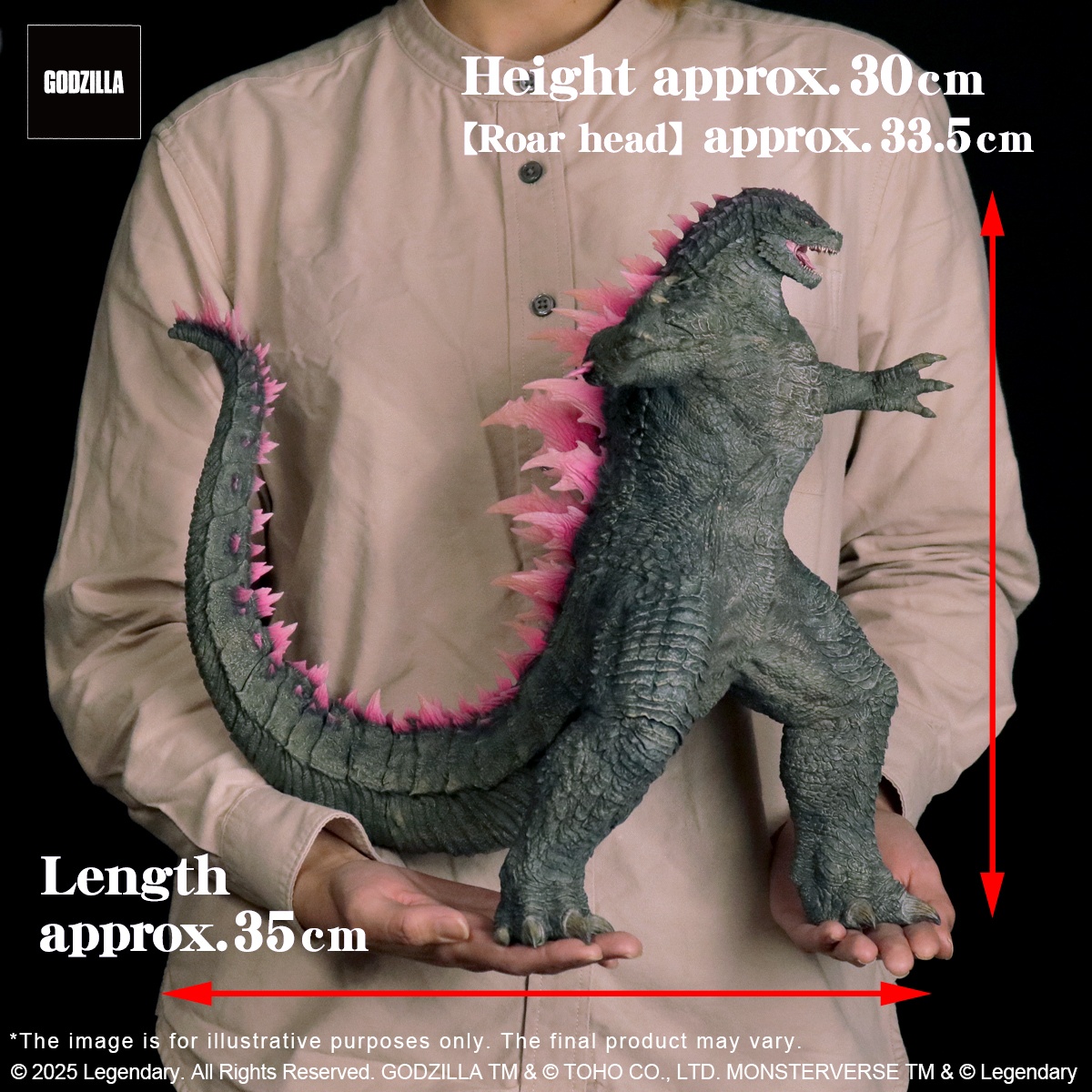 X-PLUS PLEX – GODZILLA (2024) EVOLVED Ver. FROM GODZILLA