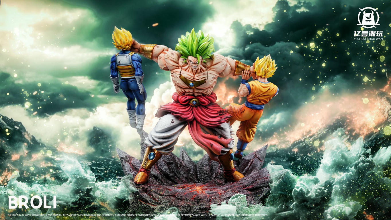 YISHOU Studio – Dragon Ball Broly VS Goku & Vegeta - elevenGK