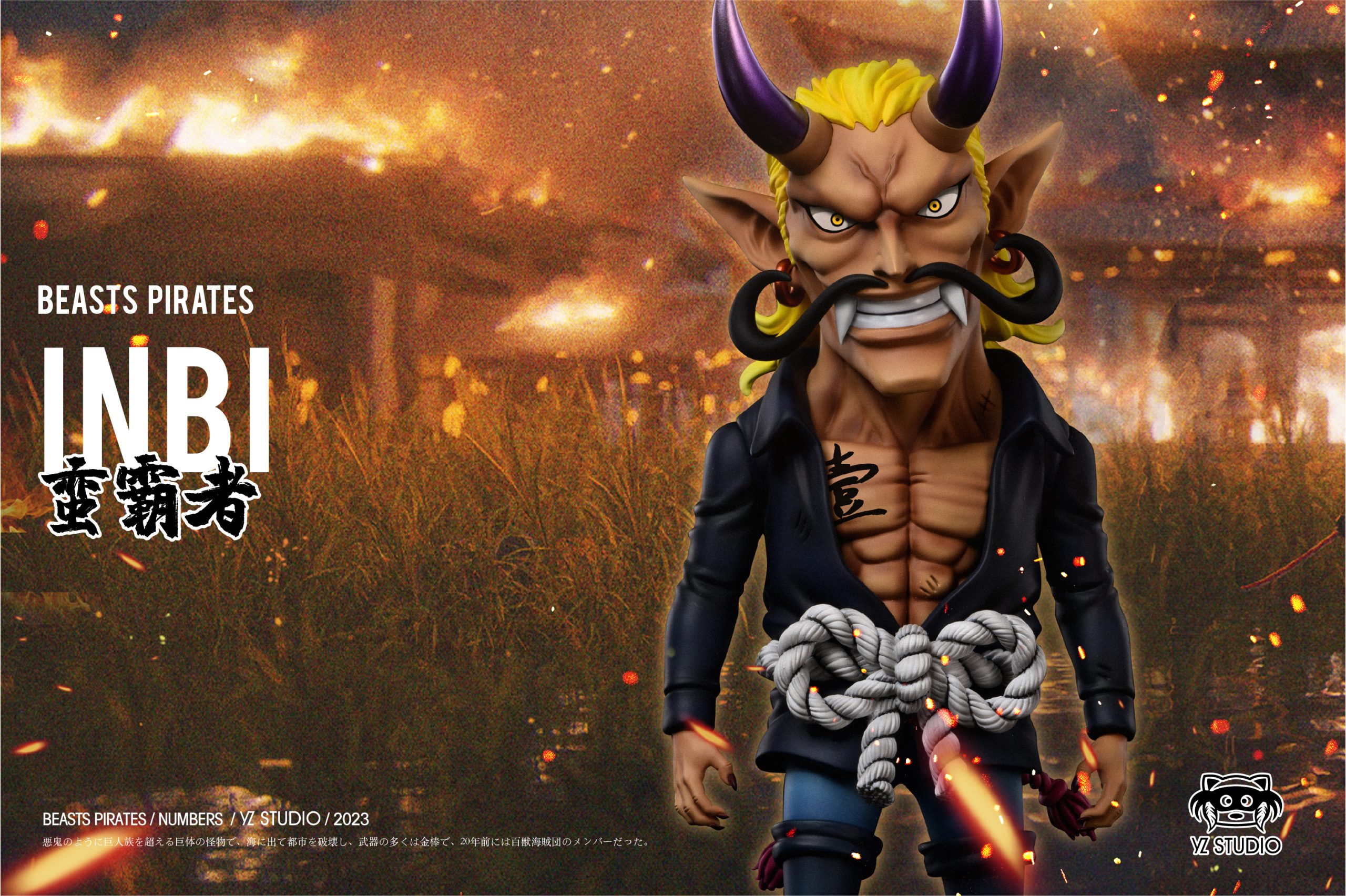 YZ Studio – One Piece Beasts Pirates Inbi - elevenGK Anime