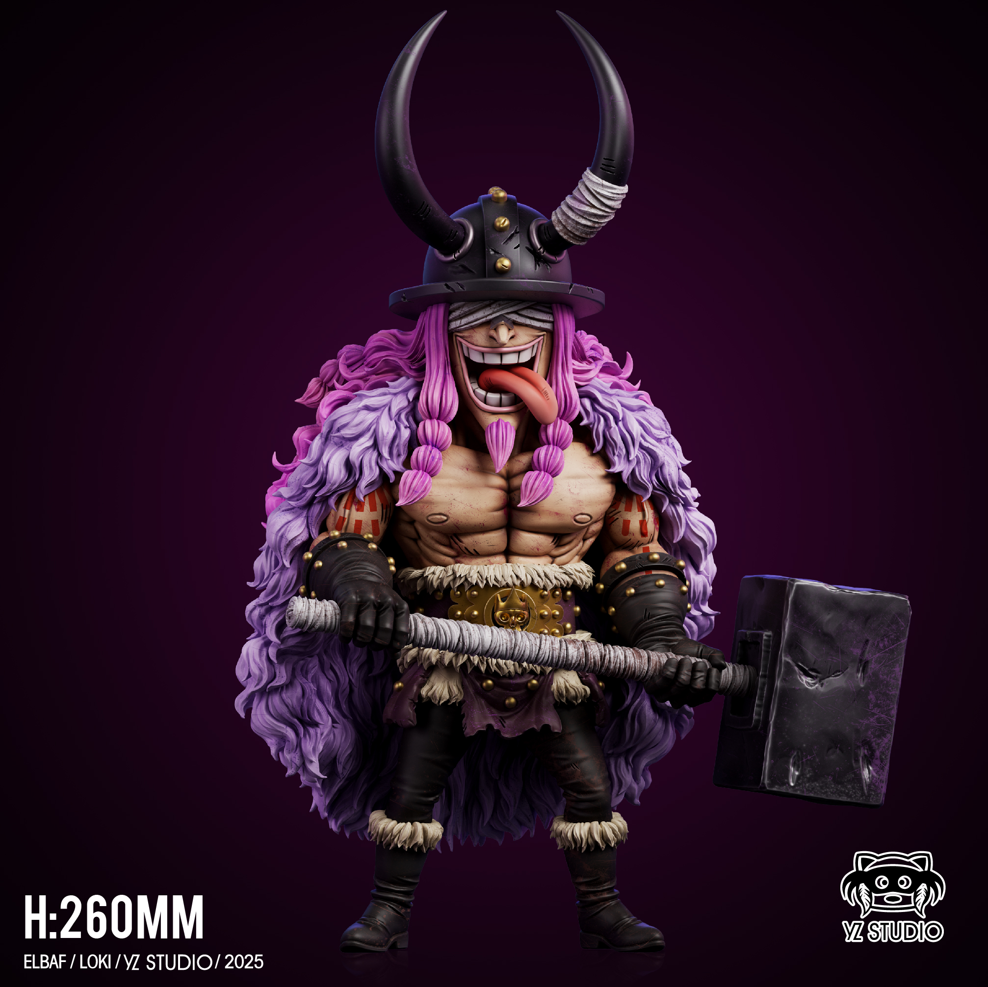 YZ Studio – One Piece Cursed Prince Loki - elevenGK Anime Collectibles