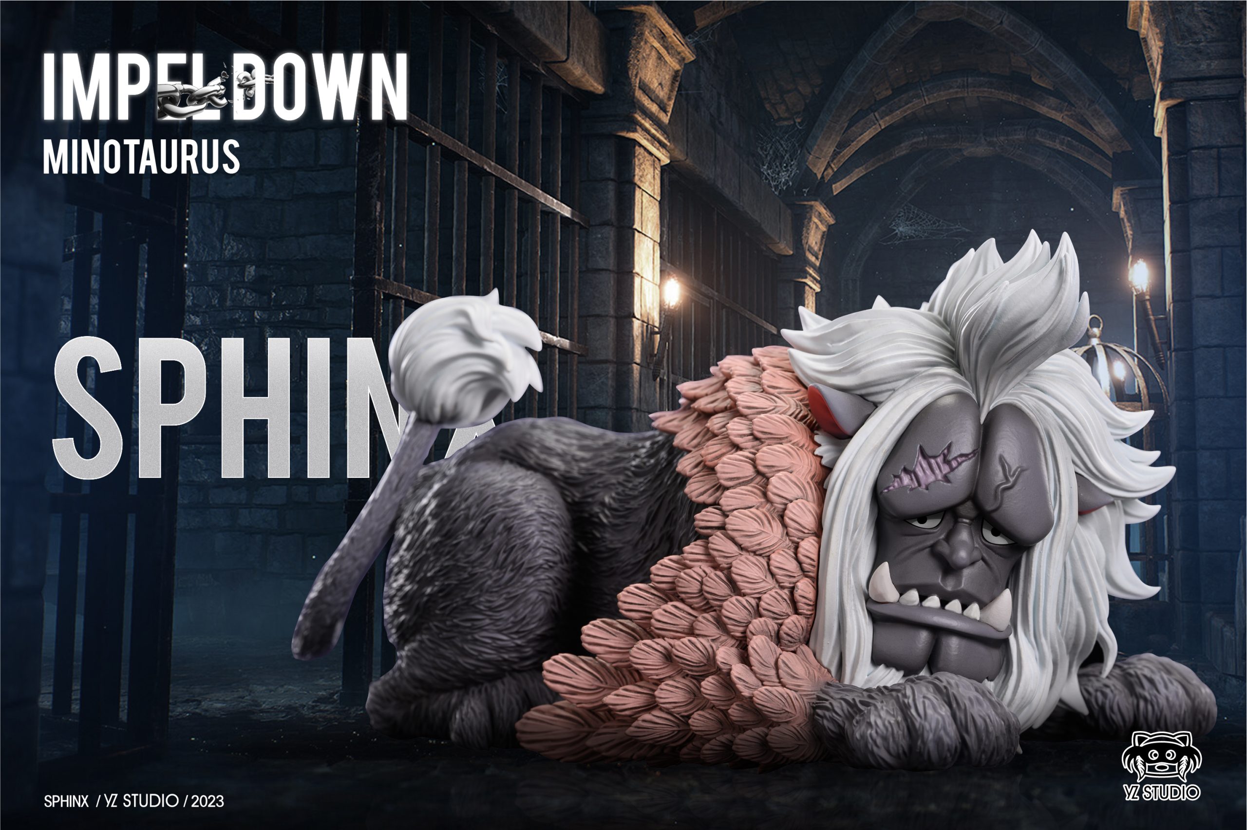 YZ Studio – One Piece Impel Down Prison Series #14 Sphinx