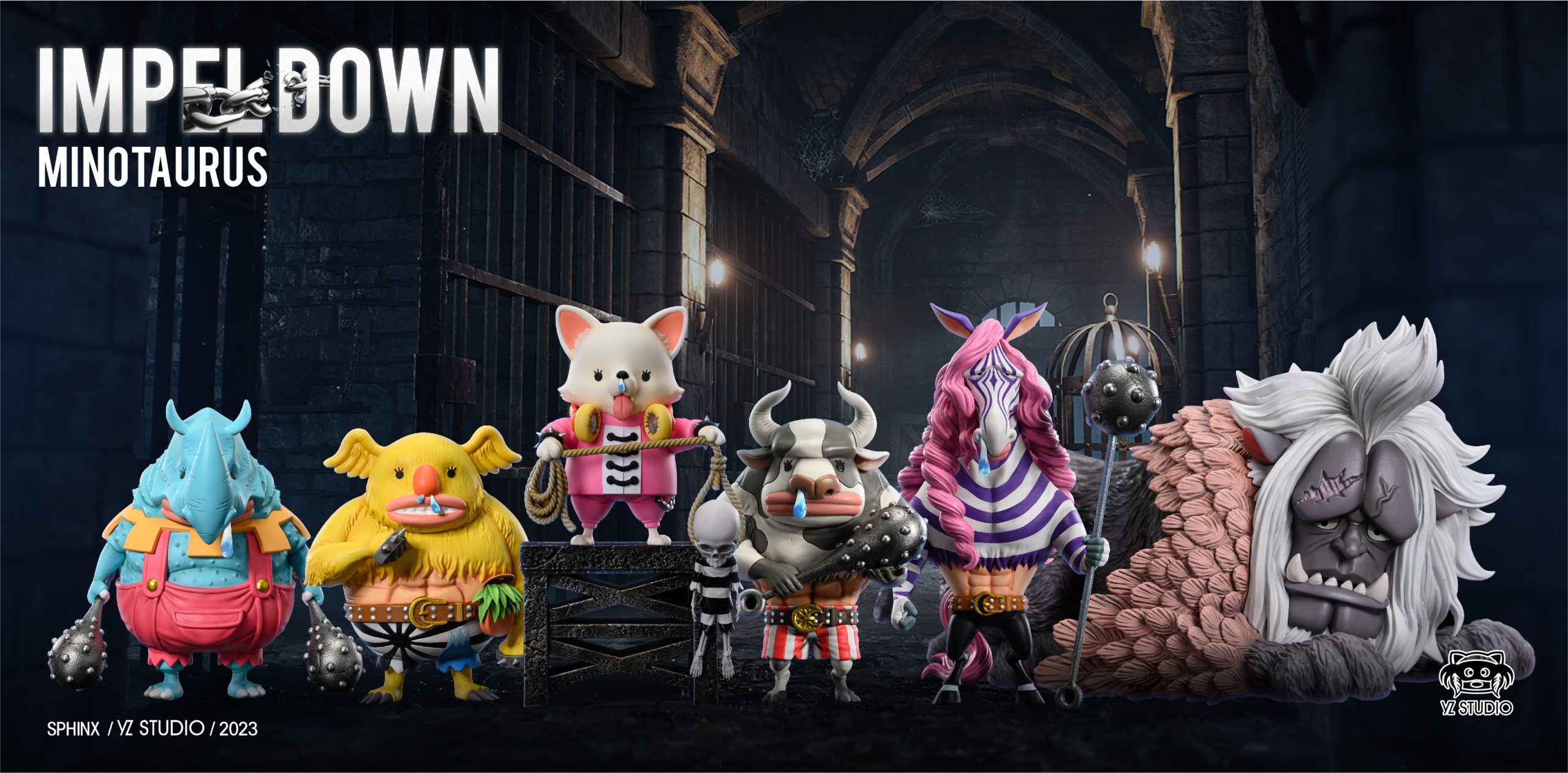 YZ Studio – One Piece Impel Down Prison Series #14 Sphinx
