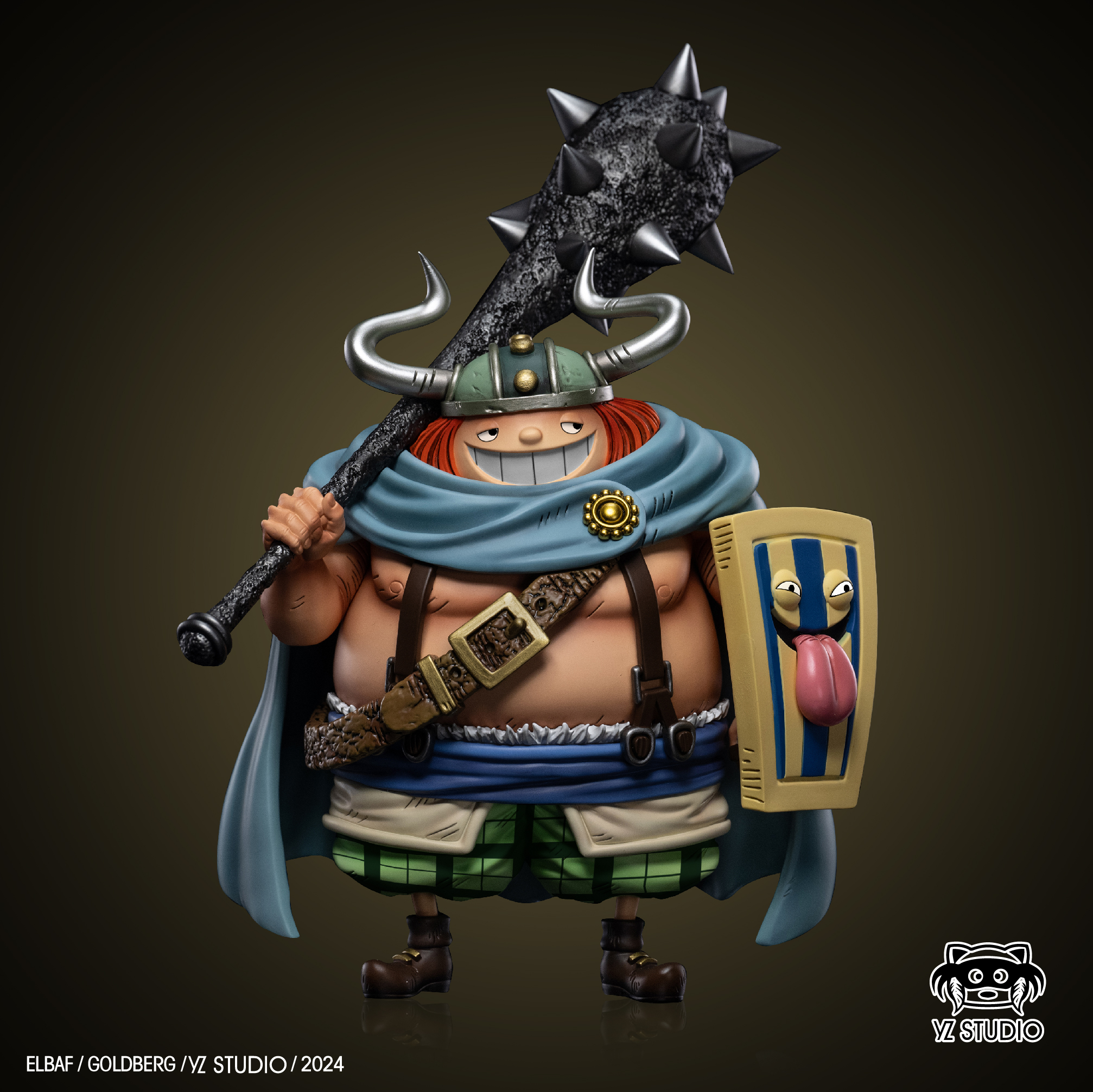 YZ Studio One Piece Giant Warrior Pirates #5 Goldberg