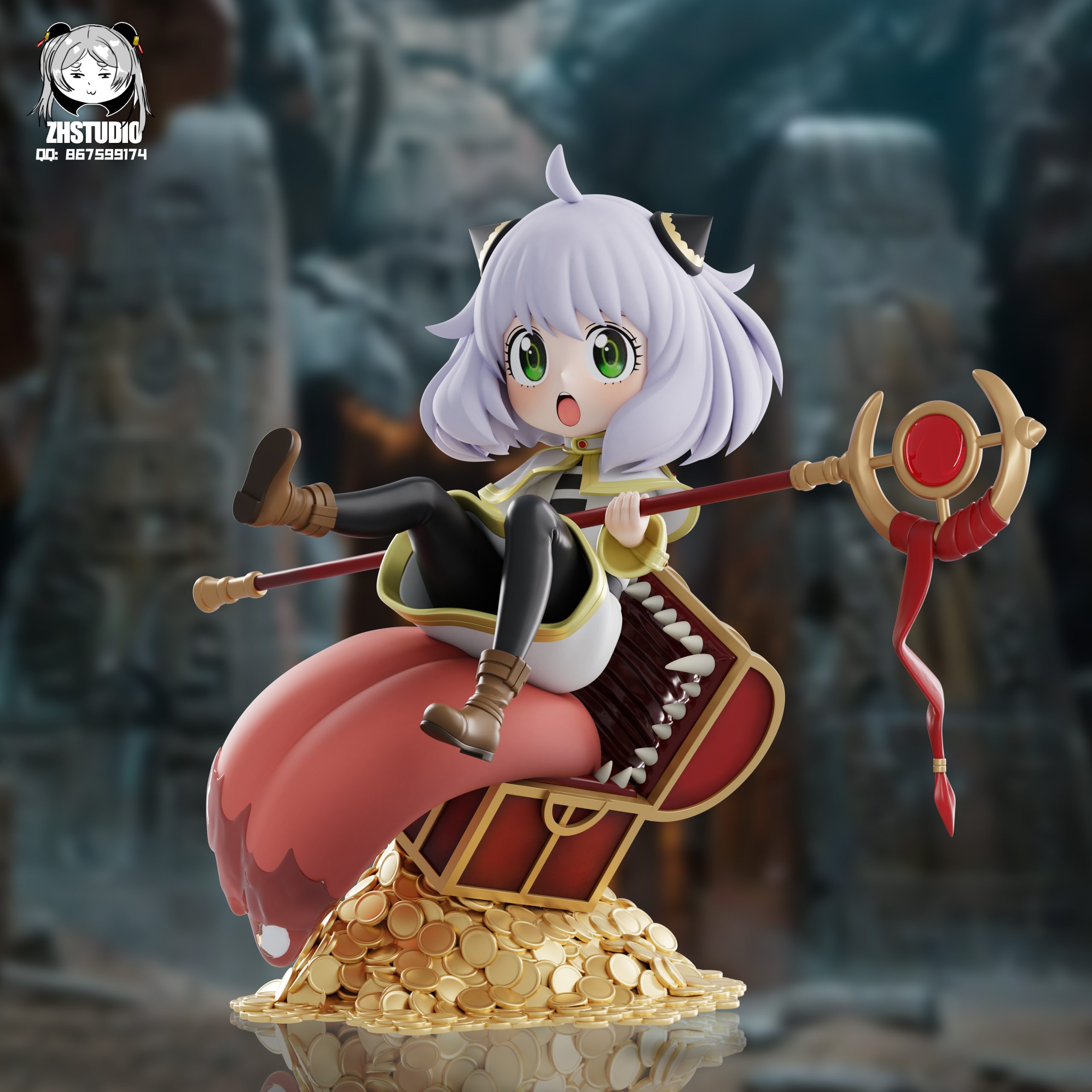 ZH Studio – SPY×FAMILY Anya COS Treasure Chest Frieren - elevenGK